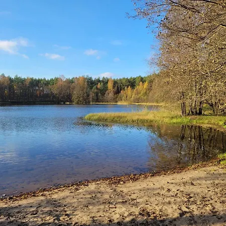Kaszubskie Zacisze Dom Nad Jeziorem, Sauna, Balia Ogrodowa 别墅