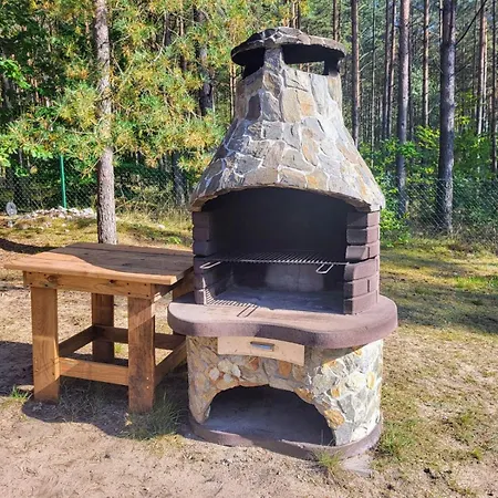 וילה Kaszubskie Zacisze Dom Nad Jeziorem, Sauna, Balia Ogrodowa