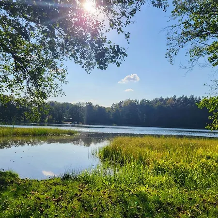 Kaszubskie Zacisze Dom Nad Jeziorem, Sauna, Balia Ogrodowa