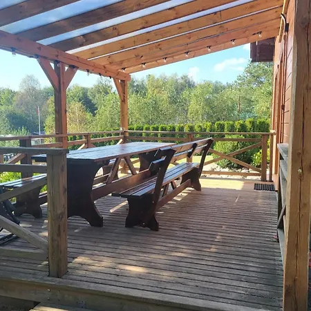 别墅 Kaszubskie Zacisze Dom Nad Jeziorem, Sauna, Balia Ogrodowa *