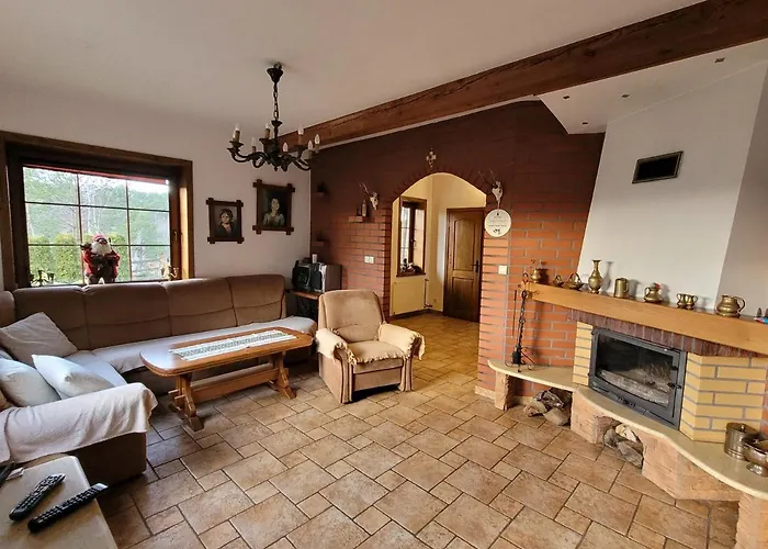 וילה Kaszubskie Zacisze Dom Nad Jeziorem, Sauna, Balia Ogrodowa *