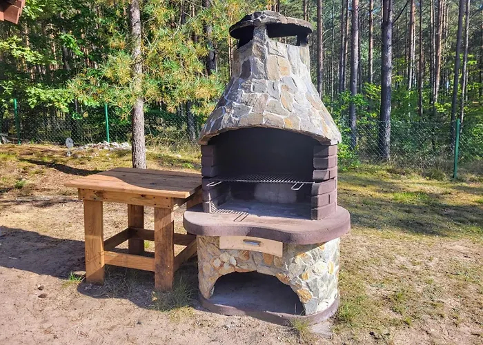 Villa Kaszubskie Zacisze Dom Nad Jeziorem, Sauna, Balia Ogrodowa