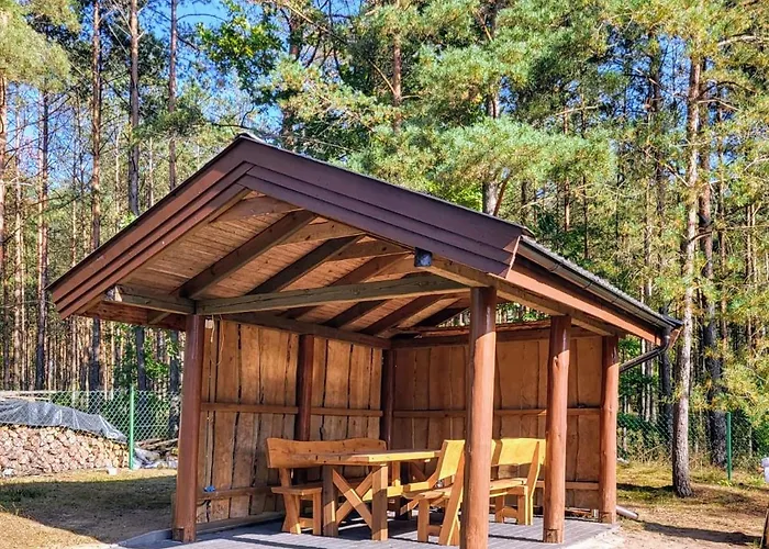 Kaszubskie Zacisze Dom Nad Jeziorem, Sauna, Balia Ogrodowa *