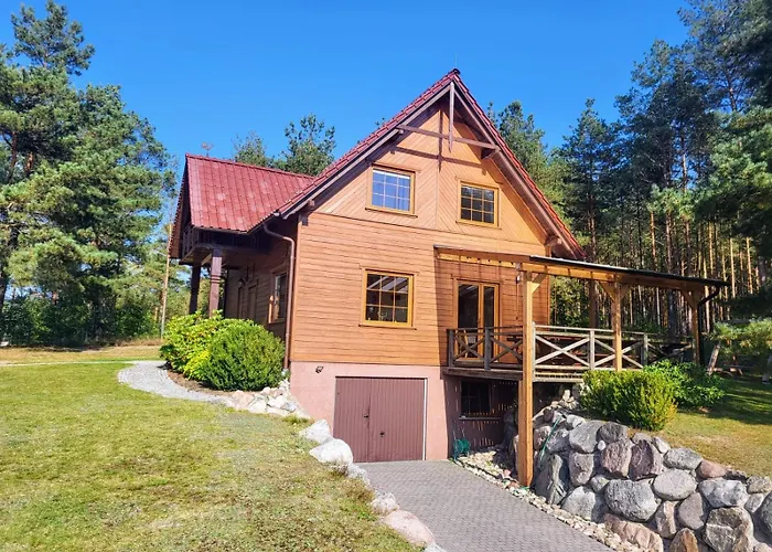 Kaszubskie Zacisze Dom Nad Jeziorem, Sauna, Balia Ogrodowa * Lipusz