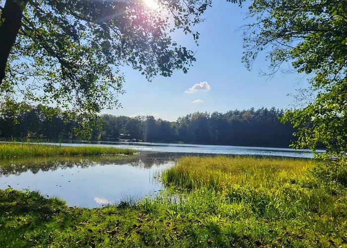 Kaszubskie Zacisze Dom Nad Jeziorem, Sauna, Balia Ogrodowa