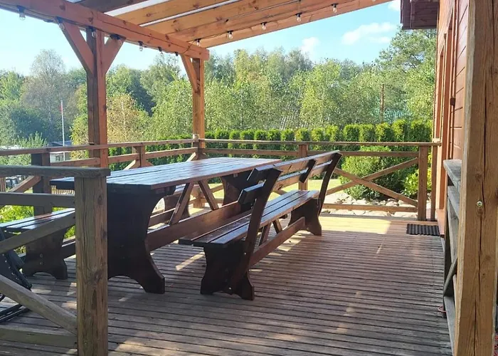 וילה Kaszubskie Zacisze Dom Nad Jeziorem, Sauna, Balia Ogrodowa *